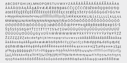 Atwic Latin Font Poster 12