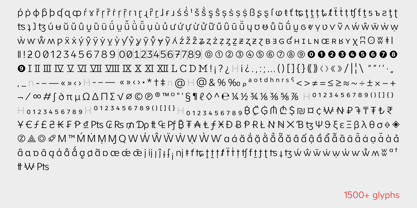 Atwic Latin Font Poster 13