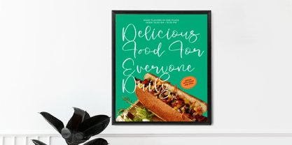 Break Flavor Font Poster 7