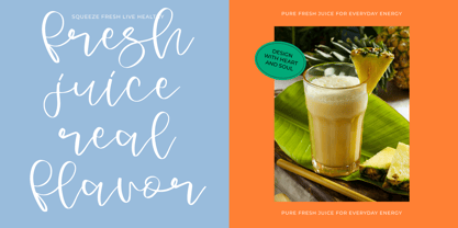 Break Flavor Font Poster 5