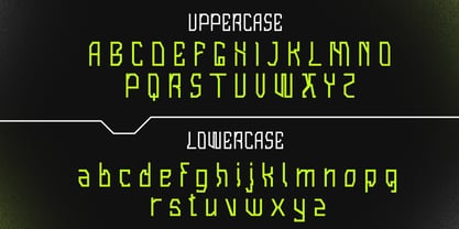 Ecliptic_Transit Font Poster 3