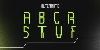 Ecliptic_Transit Font Poster 5