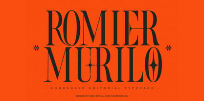 Romier Murilo Font Poster 8