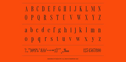 Romier Murilo Font Poster 2