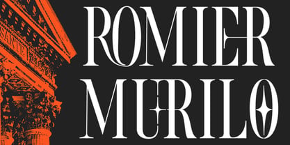 Romier Murilo Font Poster 1