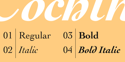 Cochin Font Poster 5
