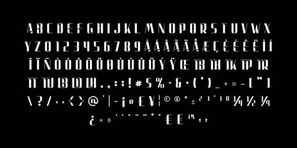 Atrago Font Poster 2