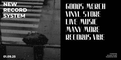 Atrago Font Poster 6