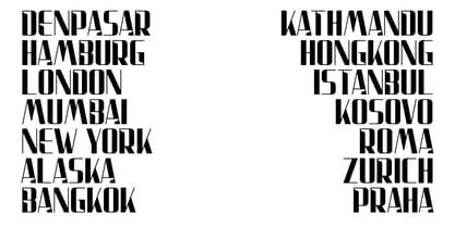 Atrago Font Poster 5