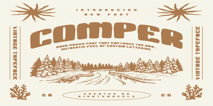 Comper Font Poster 1