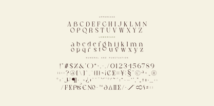 Blore Font Poster 12