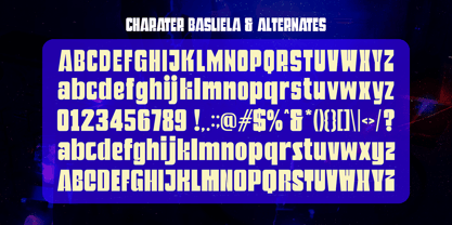 Baskela Display Font Poster 11