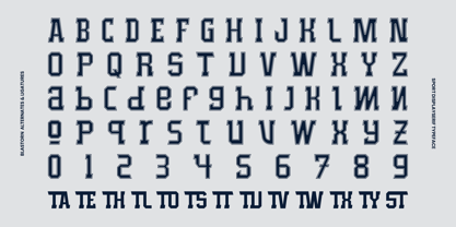 IT Blastorn Font Poster 6