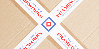 Americana Font Poster 2