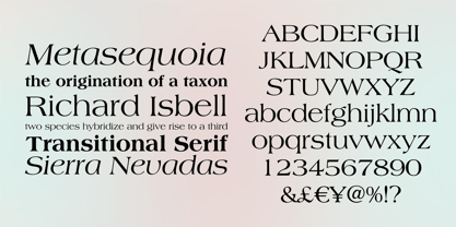 Americana Font Poster 3