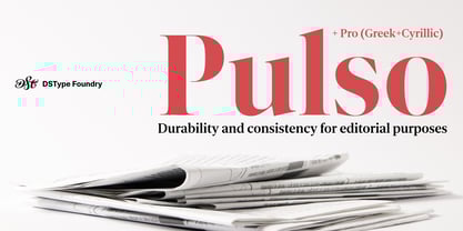 Pulso Font Poster 1