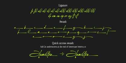 Nedalin Font Poster 8