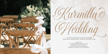 Sirclair Miwareta Font Poster 3