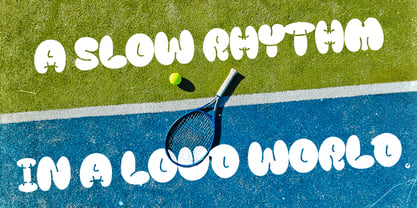 Bubble Wink Font Poster 4