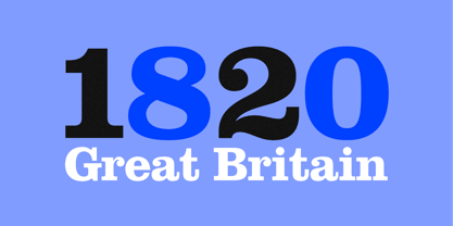 Clarendon Font Poster 2