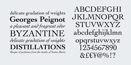 Cochin Font Poster 3