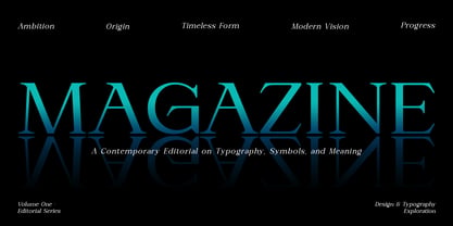 Noveris Forma Font Poster 10
