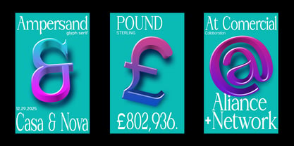 Noveris Forma Font Poster 8