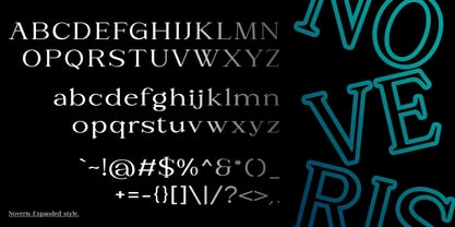 Noveris Forma Font Poster 5