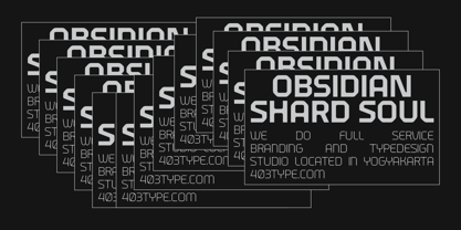 403 Edsonna Font Poster 10