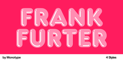 Frankfurter Font Poster 1