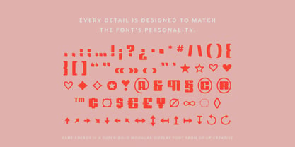 Same Energy Font Poster 7