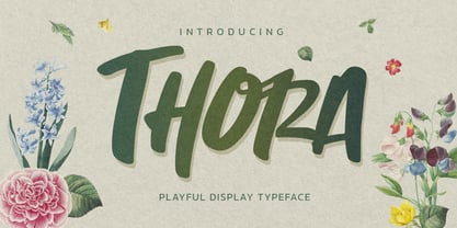Thora Font Poster 1
