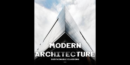 Black Molding Font Poster 7