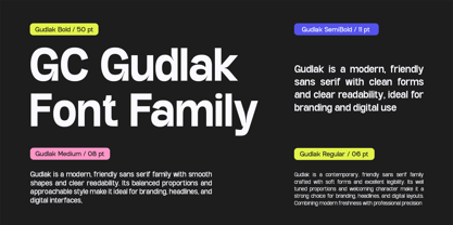 GC Gudlak Font Poster 7