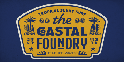 Boneyard Cruiser High Font Poster 2
