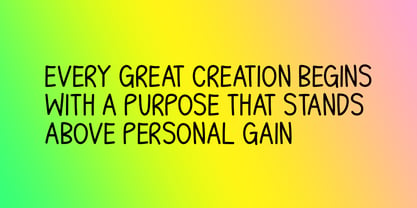 Noble Purpose Font Poster 5