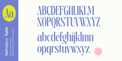 Ragitan Font Poster 10