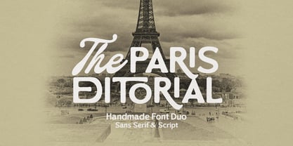 The Paris Editorial Script Font Poster 13