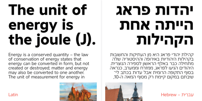 Atwic Hebrew Font Poster 4