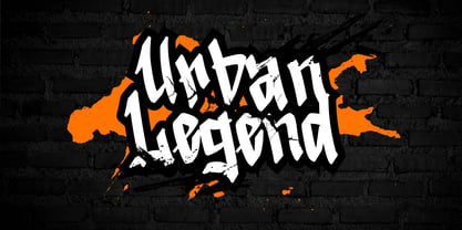 Vandal Rush Font Poster 5