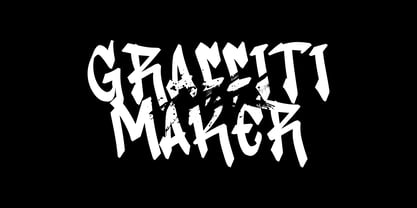 Vandal Rush Font Poster 2