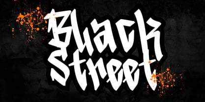 Vandal Rush Font Poster 3