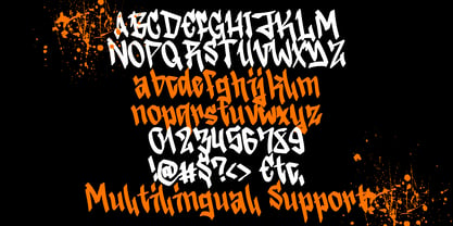 Vandal Rush Font Poster 6