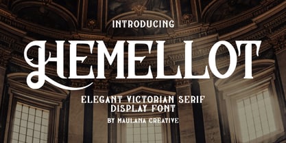 MC Hemellot Font Poster 1