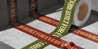 Cahileros Font Poster 7