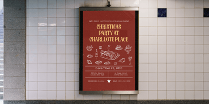 Cahileros Font Poster 5