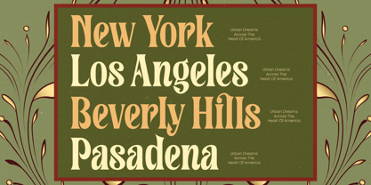 Cahileros Font Poster 13