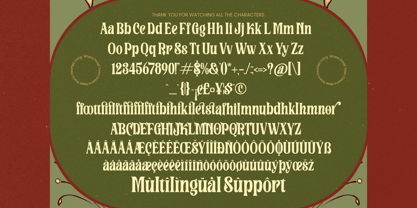 Cahileros Font Poster 15