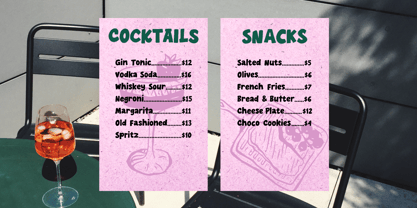 Everink Loose Font Poster 9