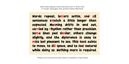 Everink Loose Font Poster 7